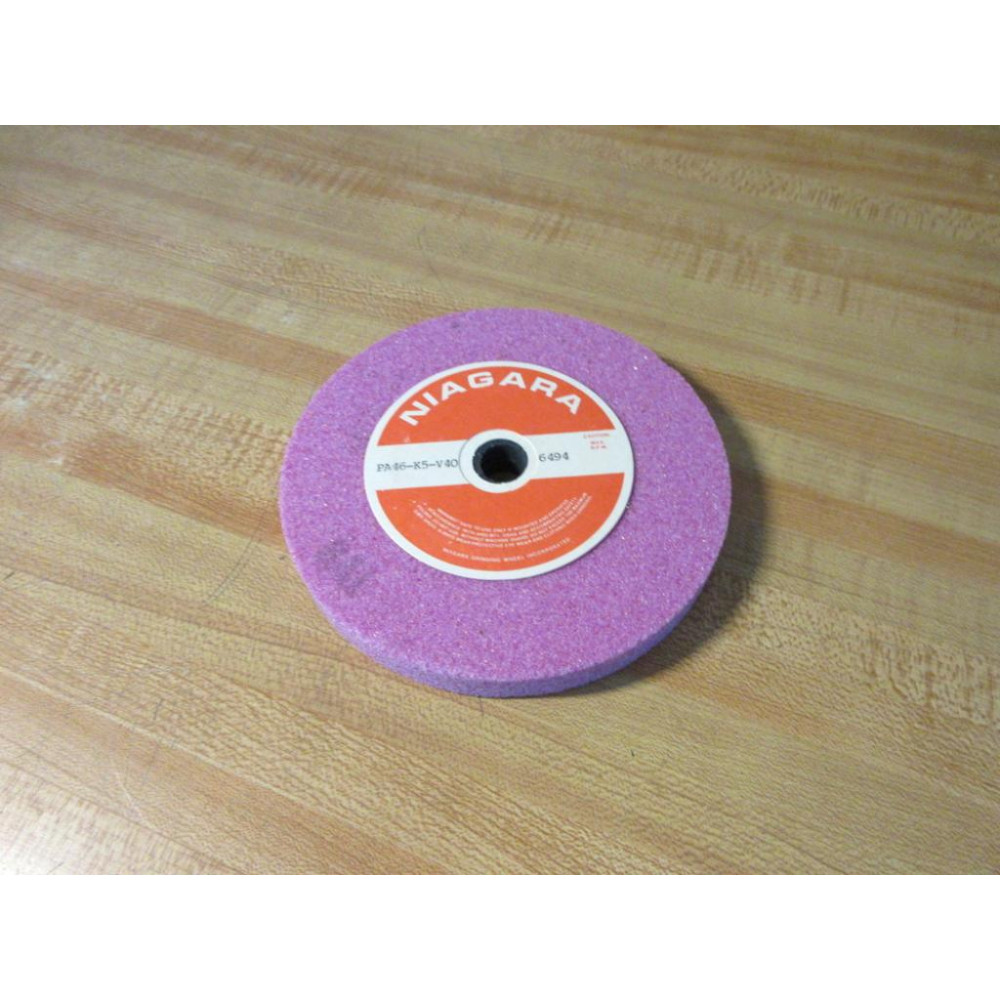 Niagara PA46-K5-V40 Grinding Wheel PA46K5V40 - New No Box