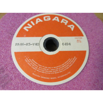 Niagara PA46-K5-V40 Grinding Wheel PA46K5V40 - New No Box