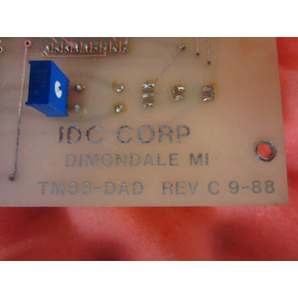 IDC TM88-DAD Circuit Board  TM88DAD - Rev C - Used