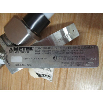 Ametek 700-0201-005 Drexelbrook Sensing Element 7000201005 - New No Box