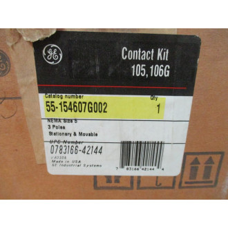 General Electric 55-154607G002 GE Contact Kit 55154607G002