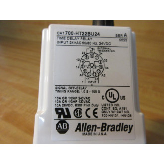 Allen Bradley 700-HT22BU24 Time Delay Relay 700HT22BU24 - New No Box