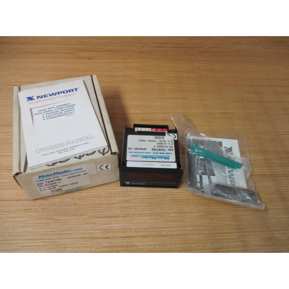 Transcat NP2002B-P Newport Digital Panel Meter 2002B-P