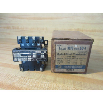 Square D 9070-EO-1 Transformer 9070-E0-1
