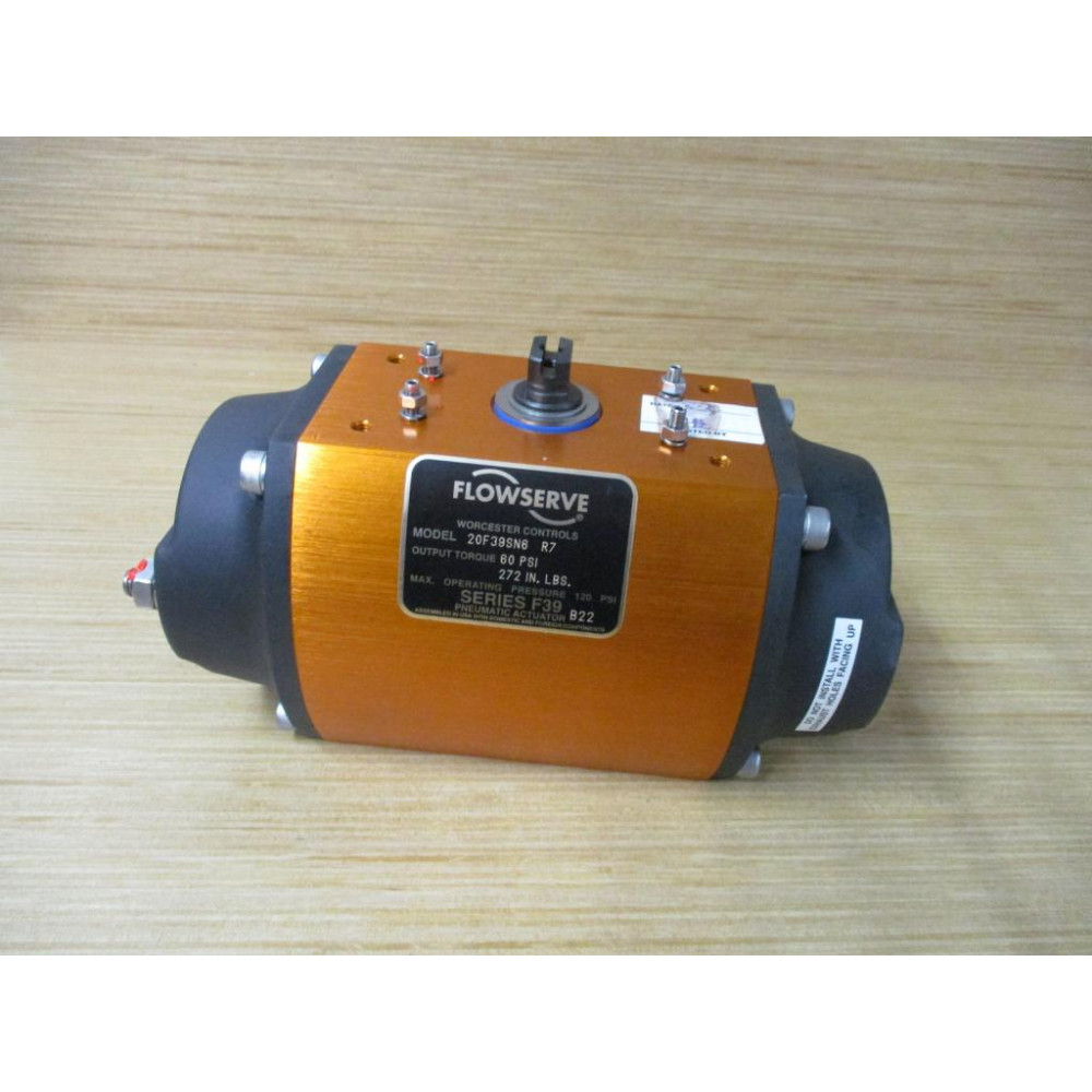 Worcester Controls 20F39SN6 Flowserve Actuator Mounted - New No Box