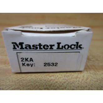 Master Lock 2KA-2532 Padlock 2KA2532 (Pack of 2)