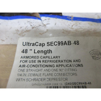 Johnson Controls SEC99AB-48 UltraCap Pressure Control Hose SEC99AB48