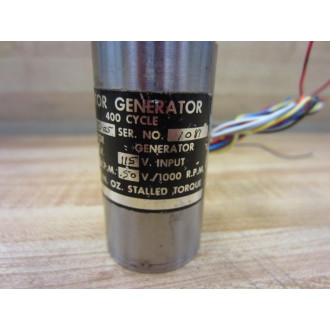John Oster 6252-05 Motor Generator Tested - Used