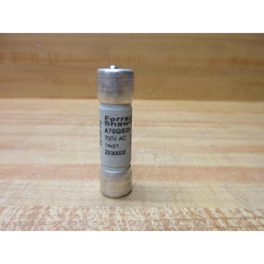 Gould Shawmut Ferraz Mersen A70QS20-14F Fuse A70QS2014F - New No Box
