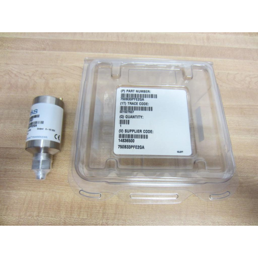 MKS 750B33PFE2GA Baratron Pressure Transducer