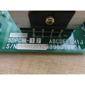 CCPC0261 Circuit Board 39831005A SDPC2-1 - Used