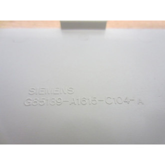 Siemens G85139-A1615-C104-A Cover G85139A1615C104A - Used