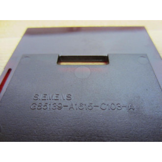 Siemens G85139-A1615-C103-A Cover - Used