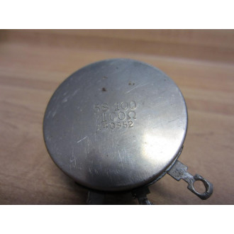 Clarostat 58-100 Potentiometer 140852 - Used