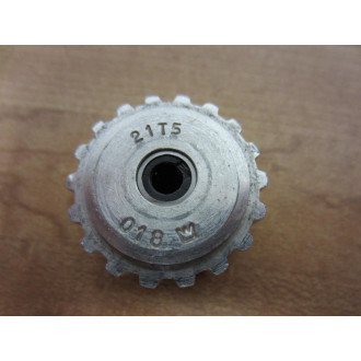 21T5-18 Pulley Sprocket 18 Teeth - New No Box