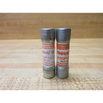 Gould Shawmut Ferraz Mersen A70P-15-1 Fuse Cross Ref 6F411 - New No Box