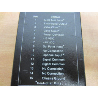 MKS 1159B-00100RV-SPCAL Mass Flow Controller - Used