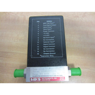MKS 1159B-00100RV-SPCAL Mass Flow Controller - Used