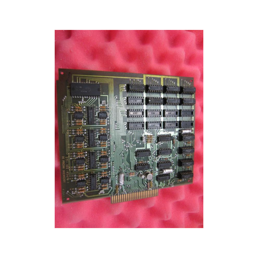 Texas Instruments 5TI-102-45674-1 1K Prom Memory 45861-1 9 Empty Chips - Used