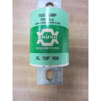 Brush Xl 70F 700 Amp 700 Vac Semiconductor Fuse - Used