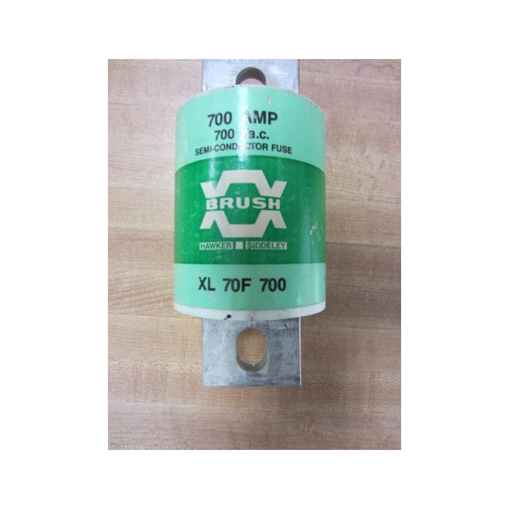 Brush Xl 70F 700 Amp 700 Vac Semiconductor Fuse - Used