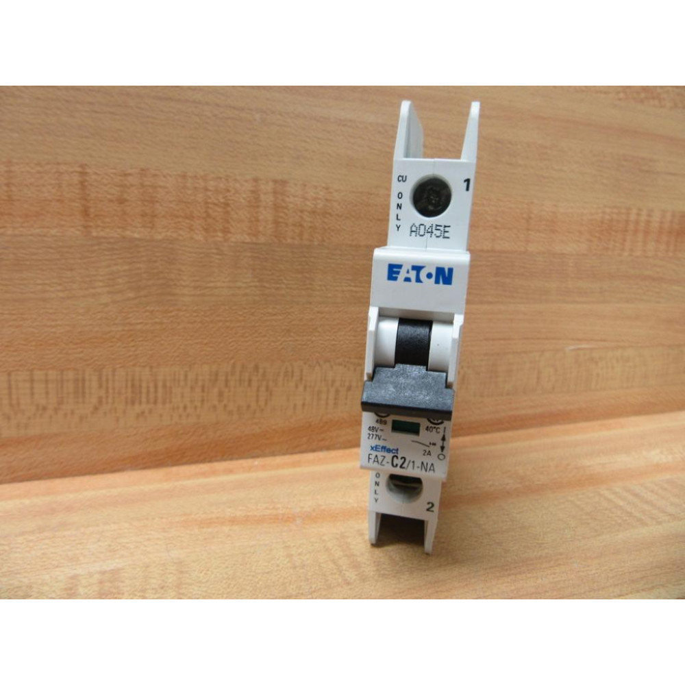 Eaton FAZ-C21-NA Circuit Breaker 2A 1P FAZ-C21-NA-SP - New No Box Eaton FAZ-C21-NA Circuit Breaker 2A 1P FAZ-C21-NA-SP - New No Box