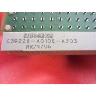 Siemens 31E5554 Circuit Board S30810-Q2485-X000-3- Rev 3 - Used
