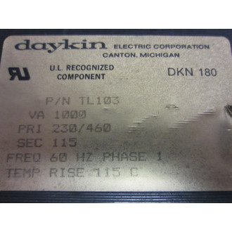 Daykin Electric TL103 Transformer - Used