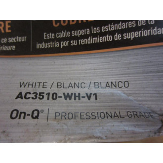 Legrand AC3510-WH-V1 Cat 5e Patch Cable AC3510WHV1