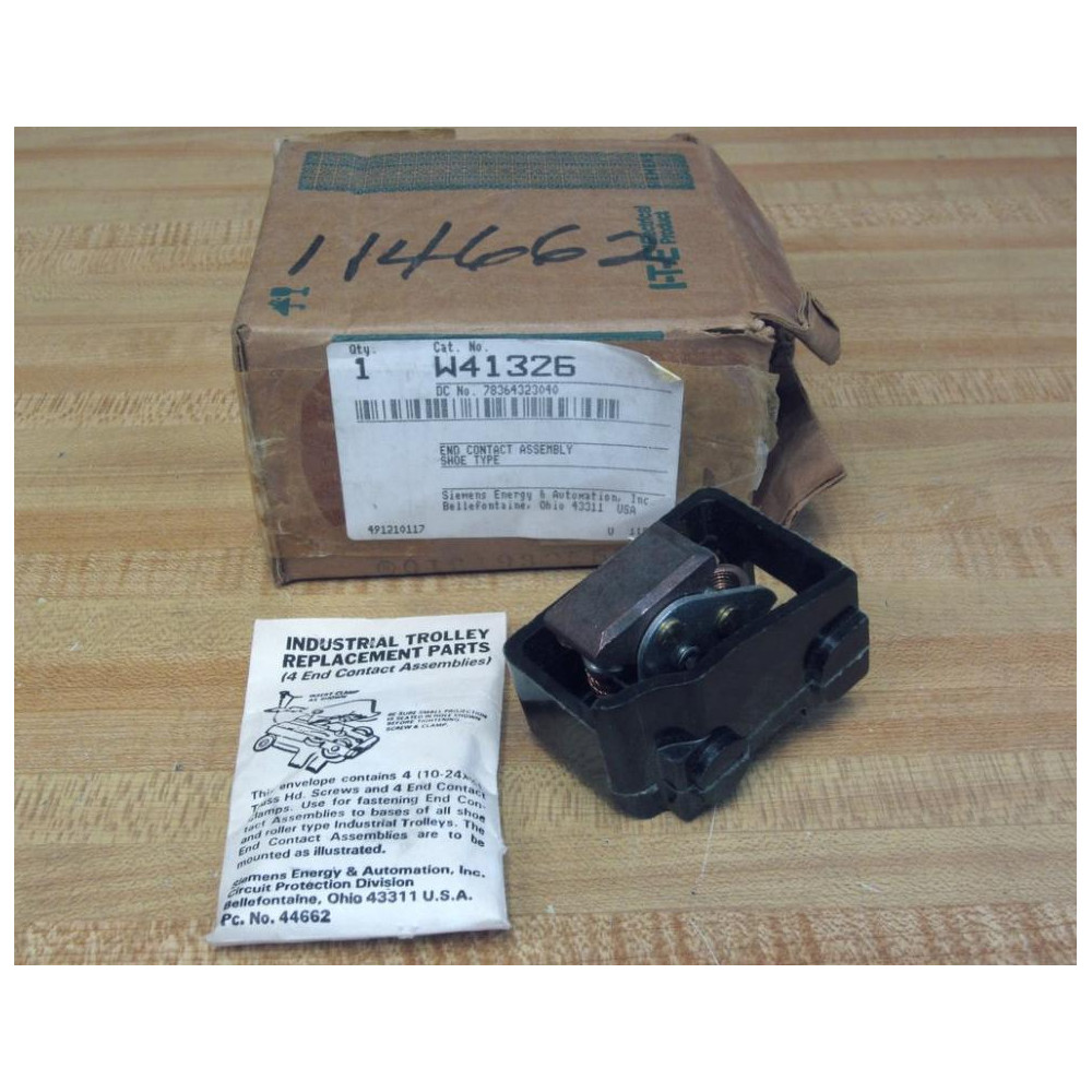 Siemens ITE W41326 Contact End Assy