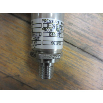 Omega Engineering PX302-300AV Pressure Transducer 0-300 PSI