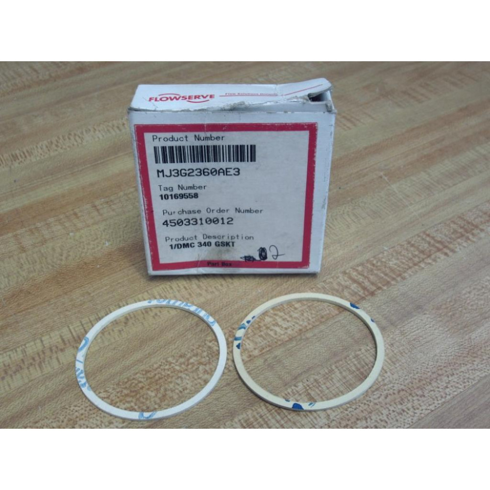Flowserve MJ3G2360AE3 1DMC 340 Gasket (Pack of 2)