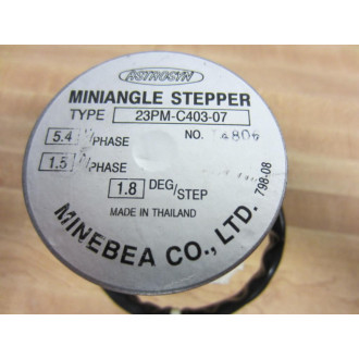 Minebea 23PM-C403-07 Astrosyn Miniangle Stepper 14806 - Used