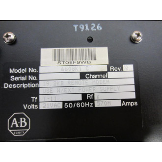 Allen Bradley 6608K1 Remote Modem 19.2KB STOEF9WB Rev 02 - Used