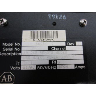Allen Bradley 6608K1 Remote Modem 19.2KB STOEF9WC Rev. 02 - Used