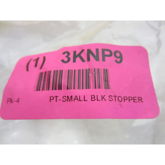 3KNP9 PT-Small BLK Stopper 78 (Pack of 4)