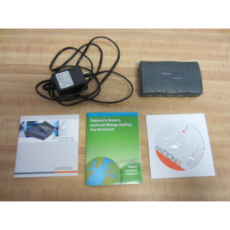 Lantronix UB4100001-02 Interface Module UBox 080-349-R UBX4100 Rev: A12 - Used