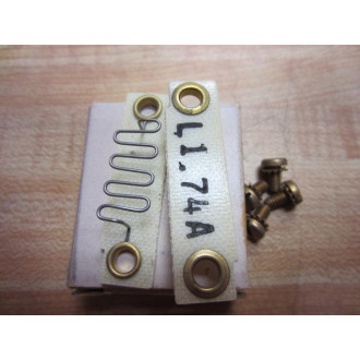 General Electric CR123L174A Thermal Overload Heater Unit L1.74A HG (Pack of 2)