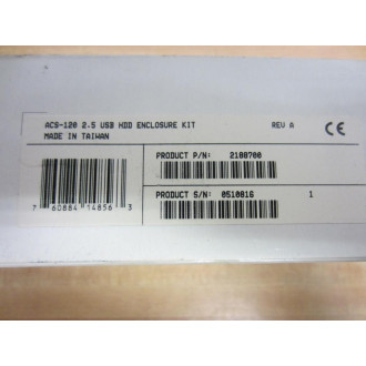 Adaptec 2188700 ACS-120 2.5" USB 2.0 Hard Drive Enclosure Kit