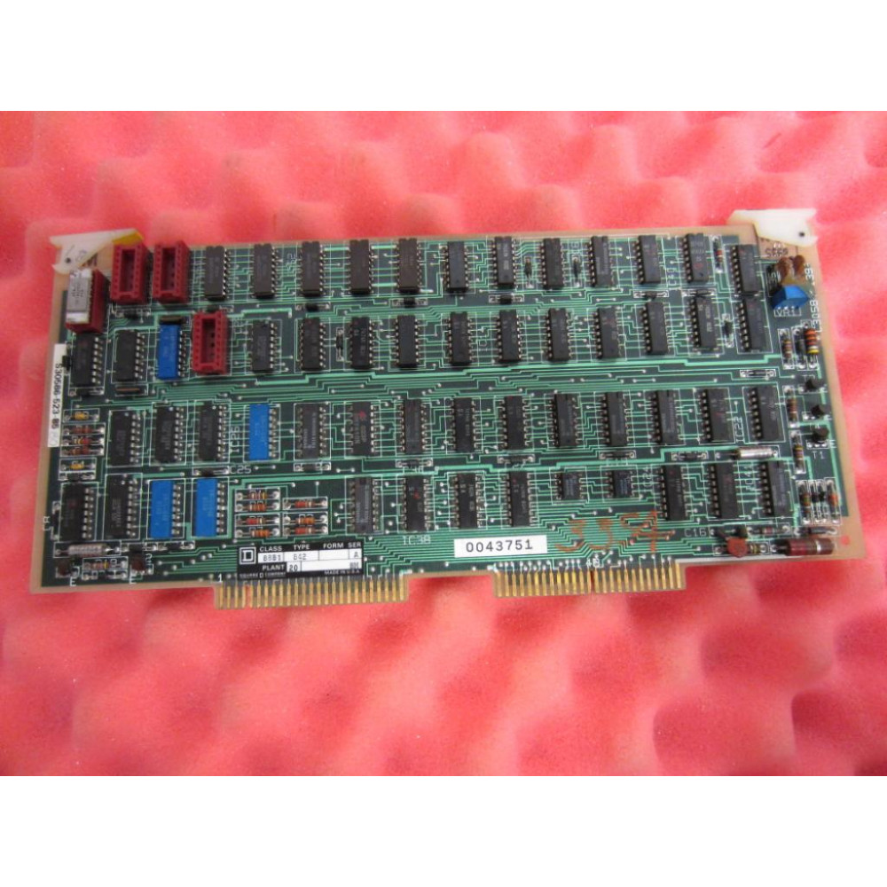 Square D 8881-B42 Circuit Board C30584-139- Ser. A S30586-523-85 - Used