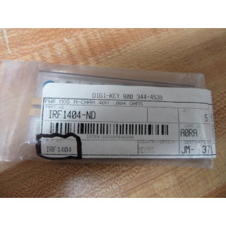 IOR IRF1404 Transistor IRF1404-ND (Pack of 5)