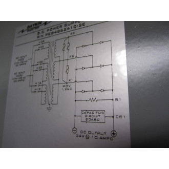 Daykin PSD4862410-2E Power Supply Enclosed 24V PSD48624102E - New No Box