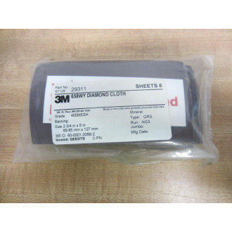 3M 51125 29311 5112529311 658WY Diamond Cloth (Pack of 8)