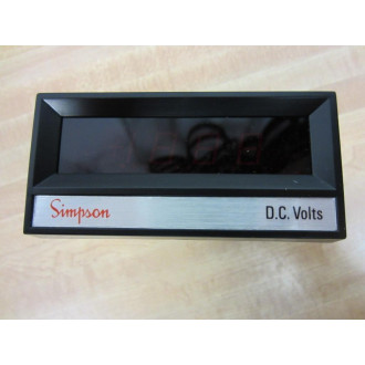 Simpson 2860 Digital Meter 24301