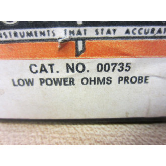 Simpson Electric Company 00735 Low Power OHMS Probe