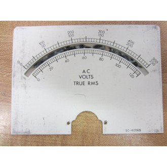Simpson M56081 Meter SC-4056S AC Volts
