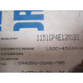 Rosemount 1151GP4E12M1B1 Pressure Transmitter