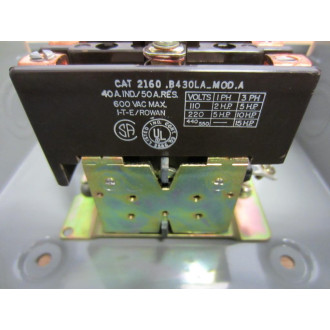 ITE 2160-B430LB 2160B430LB Contactor