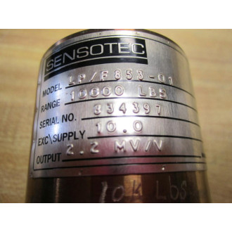 Sensotec LPF853-01 Pressure Transducer 10000 LBS 10K Unamplified