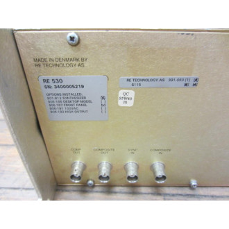 Radio Electronics RE530RDS RE 530 RDS Generator - Used